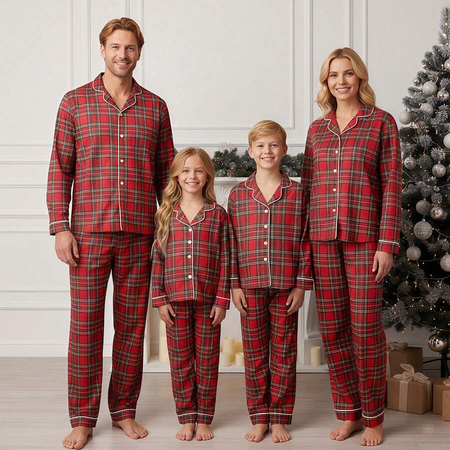 Matching Pajama Sets For Couples-Perfect For Family Holiday Wear. Parent-Child Pajama Sets. Loungewear Sets For Holiday Parties. Matching Pajama Sets For Couples-Perfect For Family Holiday Wear. Parent-Child Pajama Sets. Loungewear Sets For Holiday Parties.