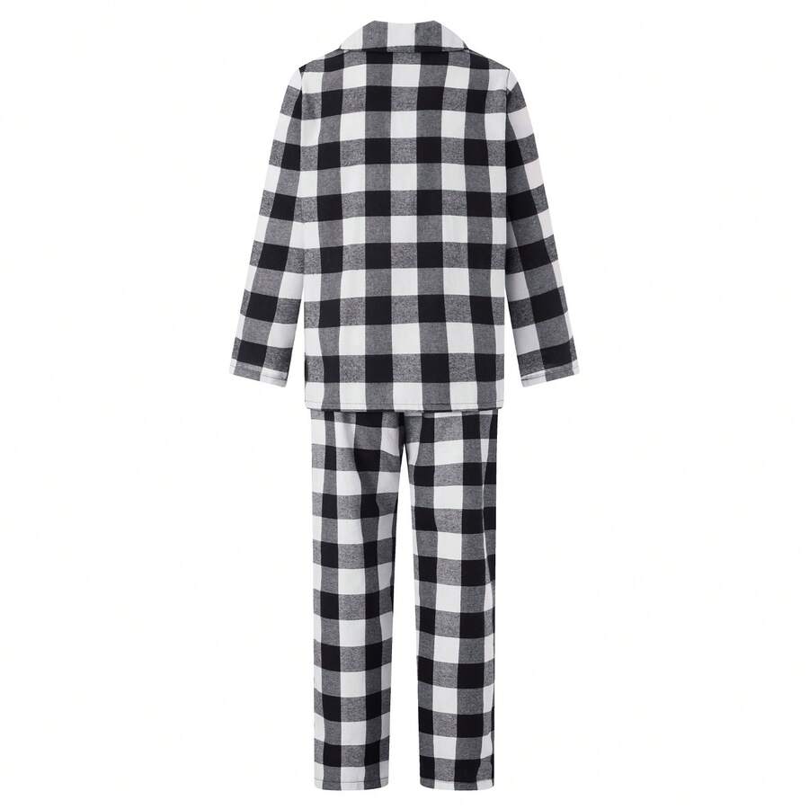 Christmas Family Matching Pjs Casual Long Sleeve Plaid Print Button Down Lounge Set Festival Party Loungewear 2Piece Xmas Oufit Long Sleeve Plaid Shirt Pant Set Christmas Family Matching Pjs Casual Long Sleeve Plaid Print Button Down Lounge Set Festival Party Loungewear 2Piece Xmas Oufit Long Sleeve Plaid Shirt Pant Set